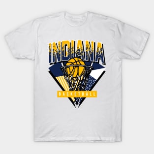 Indiana Basketball 90s Throwback T-Shirt